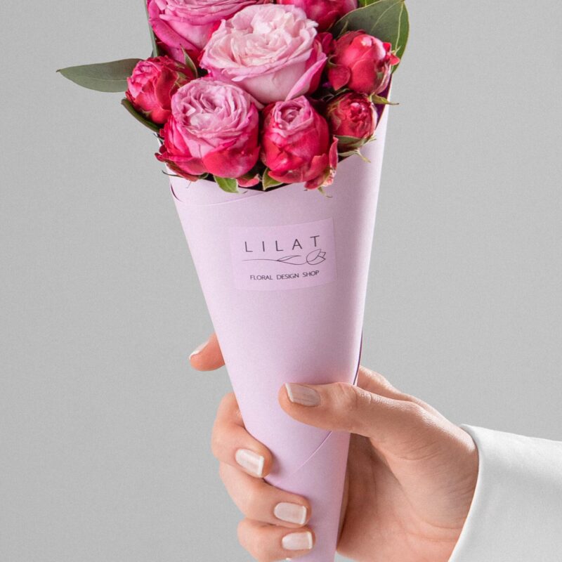 ვარდების თაიგული შეკვეთით