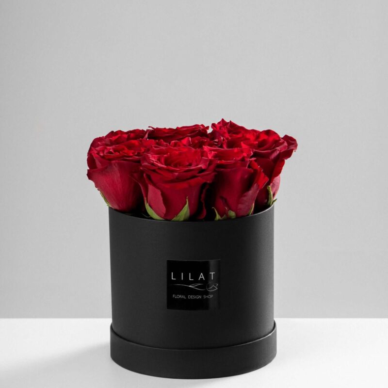 9 პრემიუმ წითელი ვარდი