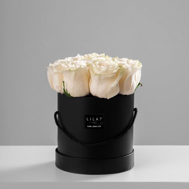 პრემიუმ თეთრი ვარდი