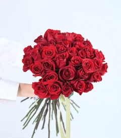 red roses bouquet