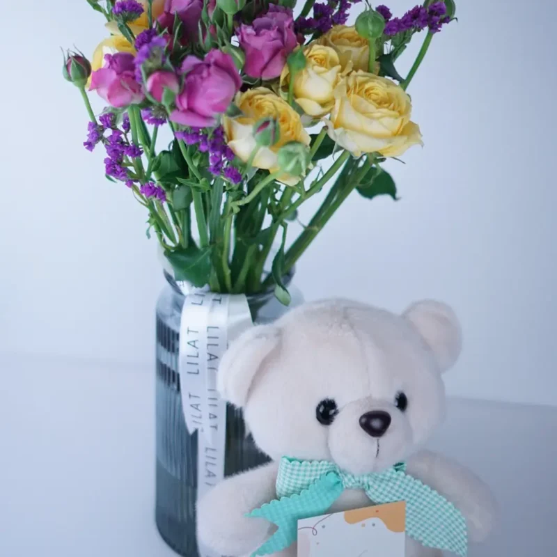 სასაჩუქრე ნაკრები დათუნია და თაიგული