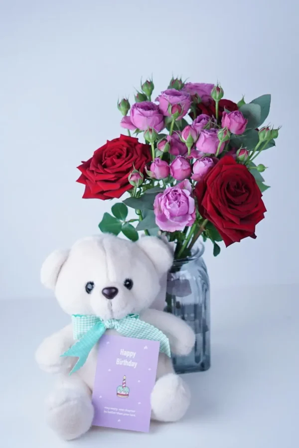red roses