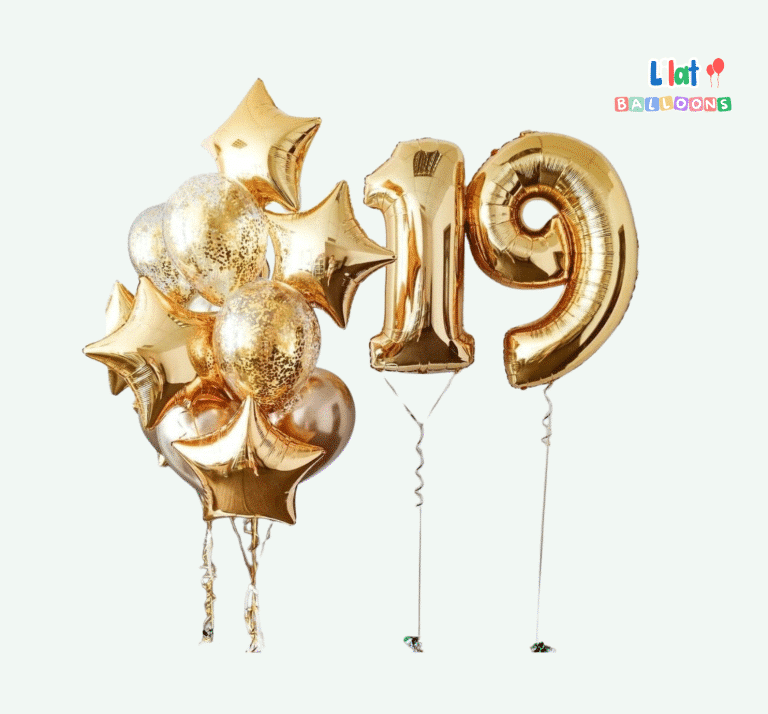 დაბადებისდღის ბუშტების სეტი