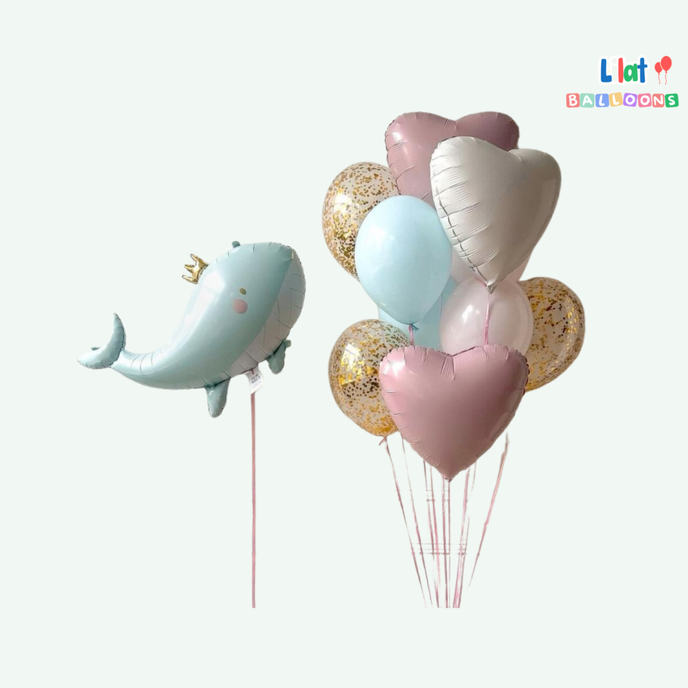 დელფინი ბუშტის სეტი