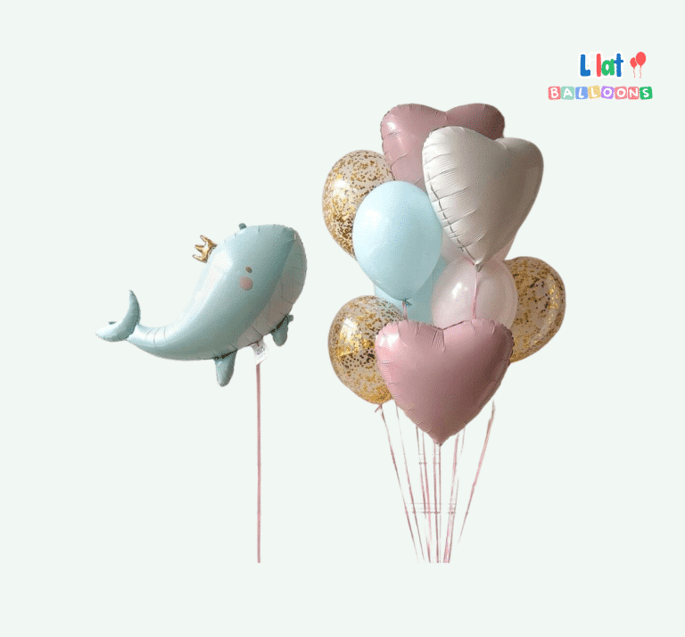 დელფინი ბუშტის სეტი