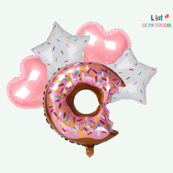 დონატი ბუშტის სეტი