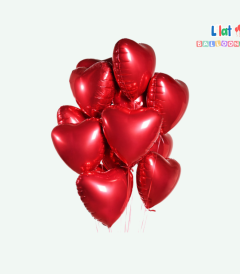 წითელი გულების სეტი