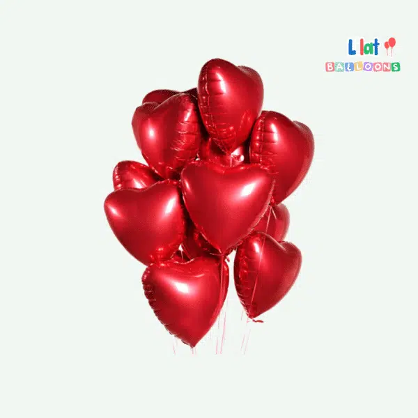 გულის ფორმის ბუშტები