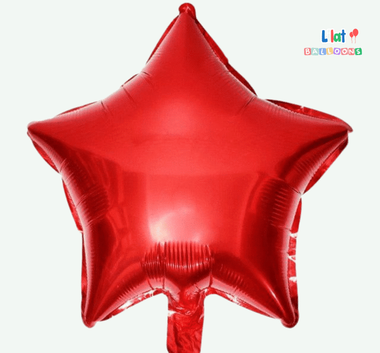 წითელი ბუშტი ვარსკვლავი